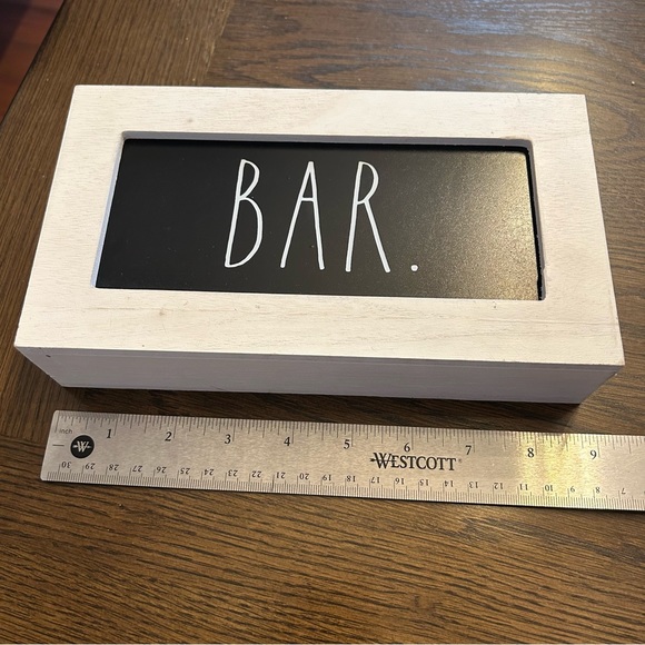 Rae Dunn Wooden Bar Sign - Picture 3 of 5